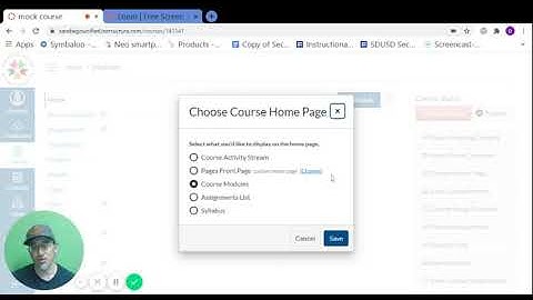 Adding Announcements to Canvas Course Homepage