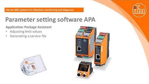 APA-Tool: writing parameter set to VSE & signal test of in- and outputs used (1/2)