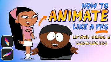 How To Animate in Procreate Dreams - Tips for Lip Sync, Timing & Workflow!