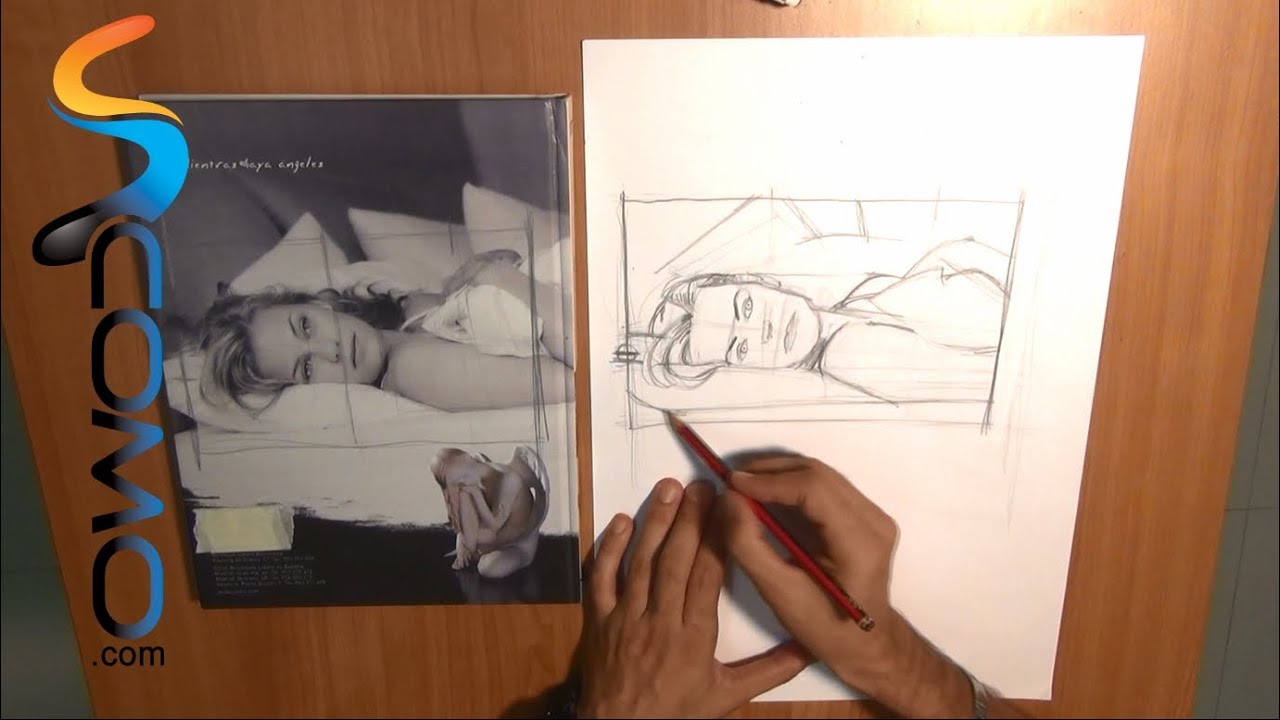 Cómo hacer el encuadre de un dibujo (segunda parte) YouTube