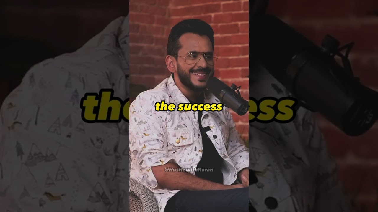 boAt founder Aman gupta talking about failures! 💯⏫ ~ HustlewithKaran