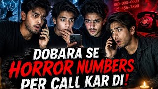 Horror challenge | Phir se horror numbers per call kar di | GONE WRONG | M.Saifuddin fiction vlog