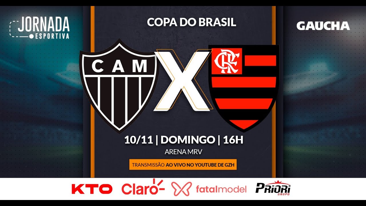 Atlético-MG 0 x 1 Flamengo - Copa do Brasil | Jornada Digital | 10/11 ...