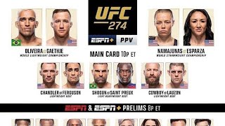 UFC 274 recap; Chandlers kick! Weak fight by the girls