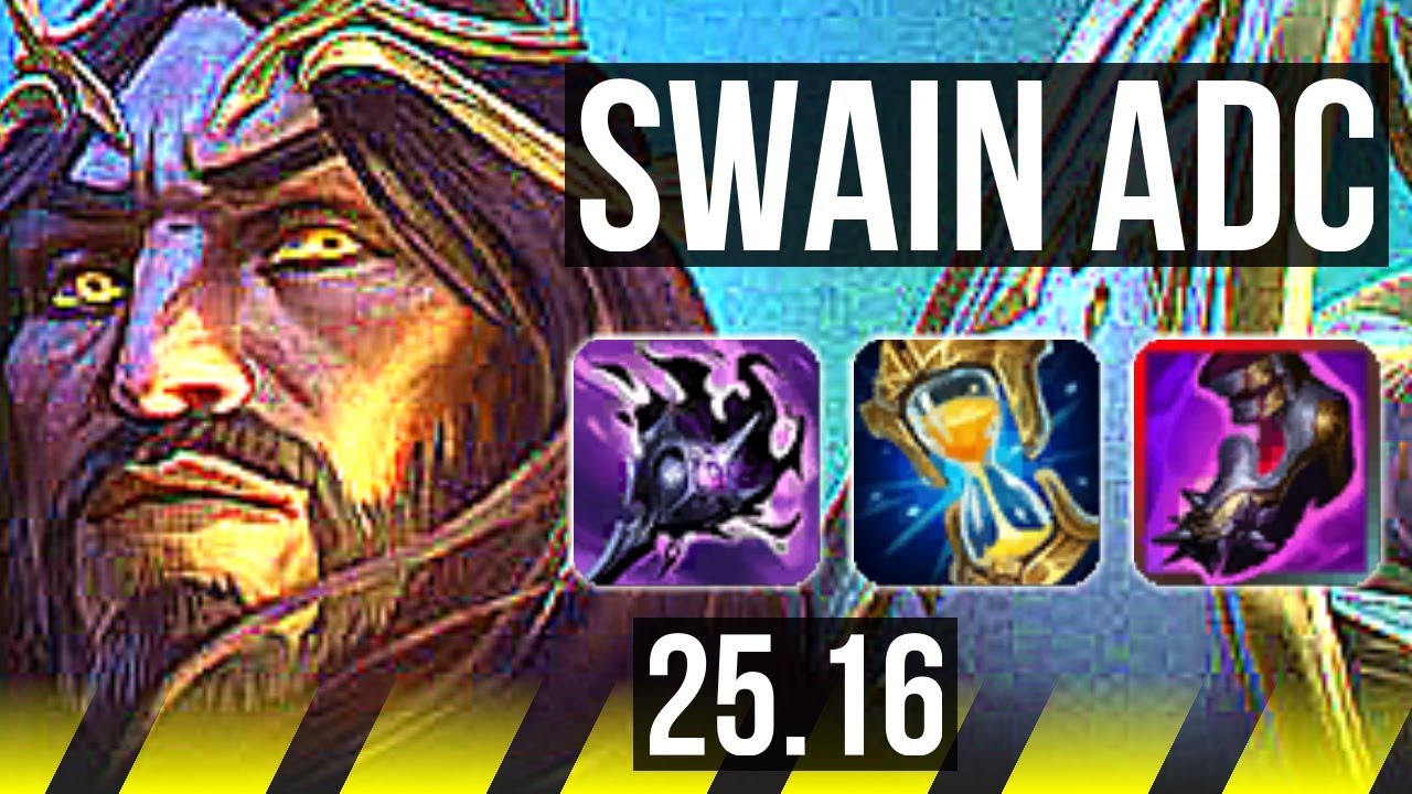 SWAIN & Pantheon vs YUNARA & Bard (ADC) | KR Master | 25.16