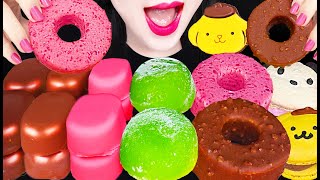 Asmr Mochi Ice Cream Chocolate Donuts 도넛 아이스크림 모찌 먹방 Mukbang, Eating