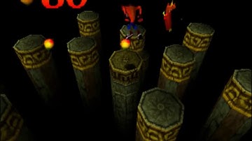 Crash Bandicoot 100% - Jaws of Darkness (Clear gem)