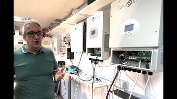 Adding batteries to a existing PV ￼solar system #sunsynk
