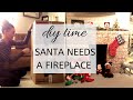 CARDBOARD BOX FIREPLACE | DIY SANTA ENTRANCE | CHRISTMAS 2018 | MEMORIES FOR MY DAUGHTER