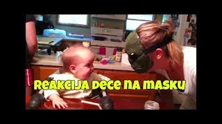 Reakcija  DECE na MASKIRANE RODITELJE!!!(funny baby reaction to mask) by Seoski Dzulov 1,627 views 5 years ago 5 minutes, 18 seconds