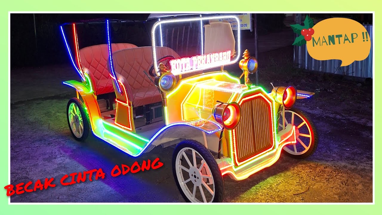 SPIL becak cinta odong kereta kencana 0857-2933-3643 