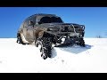 FJ Cruiser в снегу, Off-Road, бездорожье, Snow attack, Toyota FJ Cruiser, снег в Одессе, 4х4,