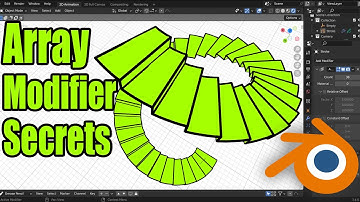 Animated Spiral Stairs with Grease Pencil Array Modifier - Blender 3.4 Tutorial