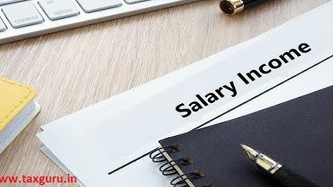 SALARY INCOME ,SEM -4, VNSGU TAXATION