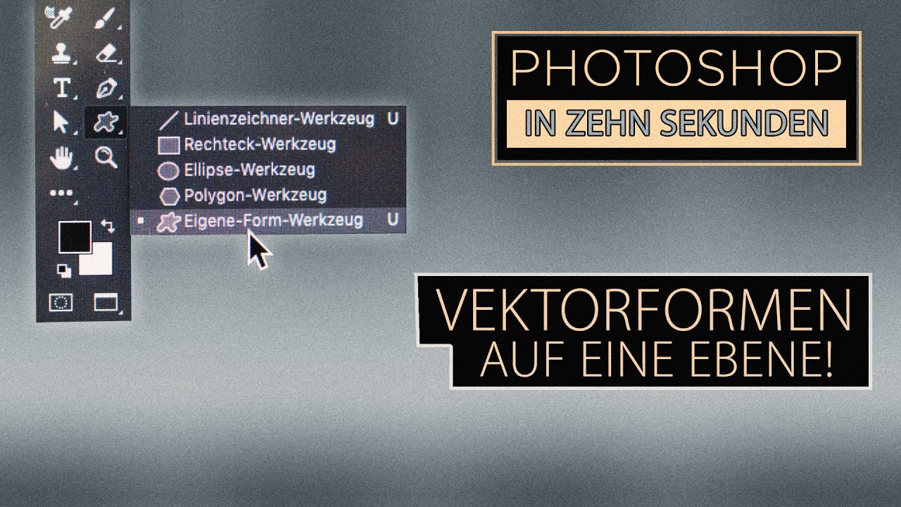 Photoshop Helligkeit Nur Auf Eine Ebene Anwenden Zehn Sekunden Photoshop - Formen nur auf auf eine Ebene erstellen (Teil