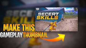 How To Make Thumbnail Like @ApoGeeYT | PUBG / BGMI THUMBNAILS | Thumbnail Tutorial 2023 |
