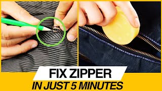 How To Fix A Stuck Jammed Zipper Issue : Easy Methods That Actually Work