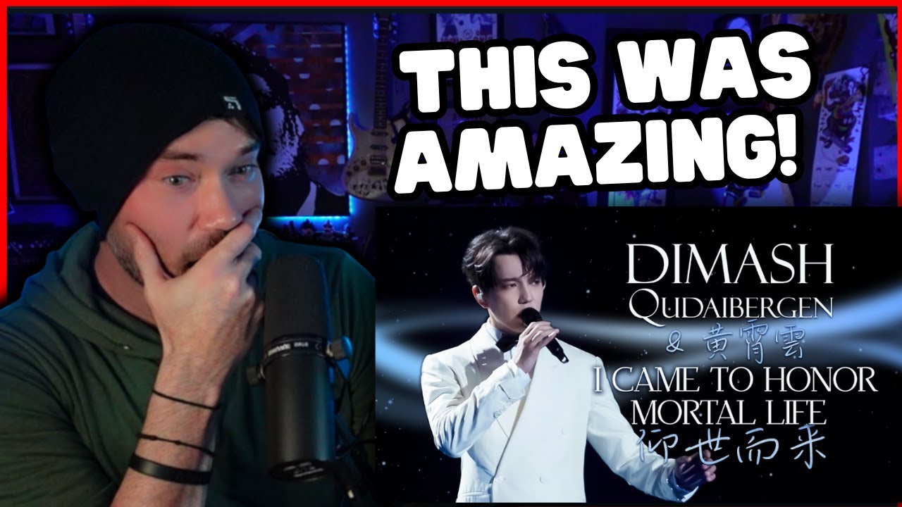 Metal Vocalist Reacts - Dimash Kudaibergenov & Huang Xiaoyun - I Came To Honor Mortal Life ( LIVE )