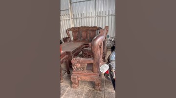 🪵 Giao lưu bộ bàn gỗ Trắc ta cột 16 – Đồ xưa hiếm có, chuẩn sưu tầm!