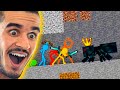 ماینکرفت و ترن هوایی عنکبوت ها - React to Cave spider roller coaster | Animation vs minecraft