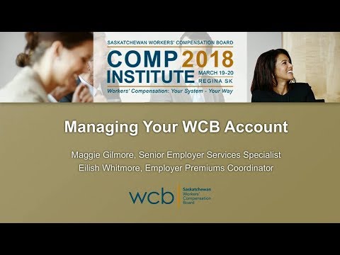 Managing Your WCB Account