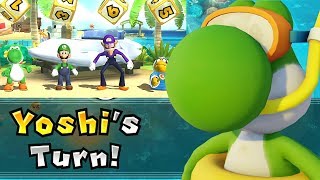 Mario Party 9 Solo Mode ◆Yoshi Blooper Beach Part 4 #435