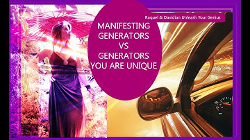 Human Design Manifesting Generators vs Generators- YOU ARE UNIQUE!🌟