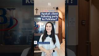 Apakah client psikolog perlu ke psikiater dan sebaliknya? #Psikolog #MentalHealth