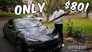 WRAPPING MY CAR WITH AMAZON WRAP!?!