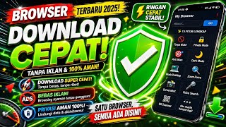 Browser Super Cepat Tanpa Iklan 🔥 Download Kilat & Privasi Aman! screenshot 2