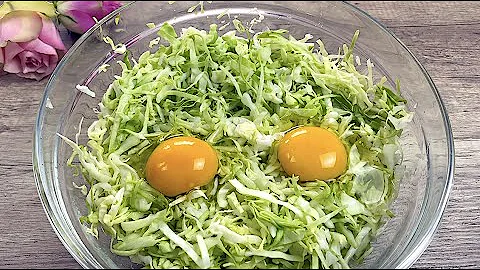 I cook cabbage and 2 eggs twice a day! Fit recipe ...