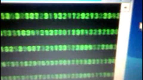 Matrix on laptop windows xp!