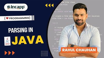 Parsing in Java || Core java || Rahul Chauhan || Incapp