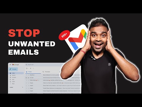 Email Filter | How to unsubscribe all the Unwanted emails in Gmail