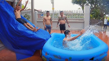 PHD | Chế Tạo Máng Trượt Nước Tại Nhà | Phần 2 | Water Slides