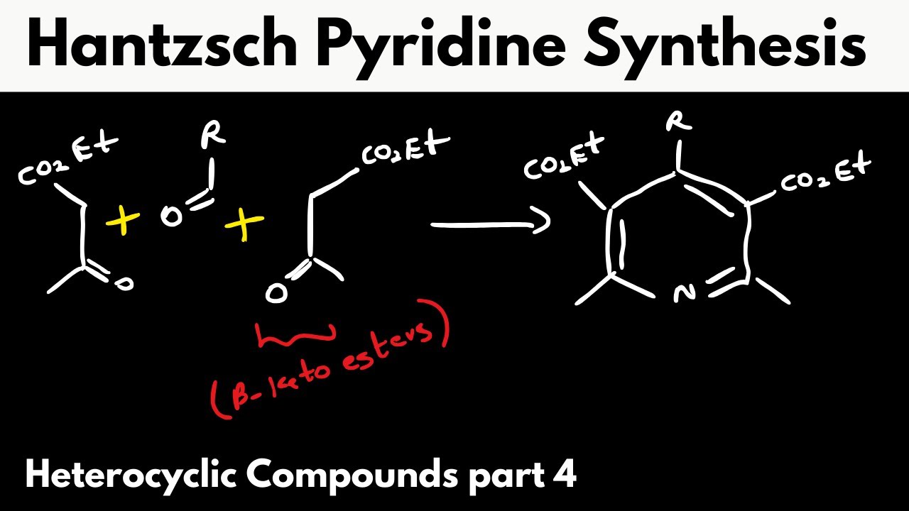 Pyridine Synthesis Mechanism | Heterocycles Chemistry part 4 - YouTube
