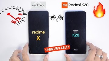 Realme X vs Redmi K20 Speedtest Comparison & RAM Management [WHO DESERVE THE HYPE??] 🔥🏁