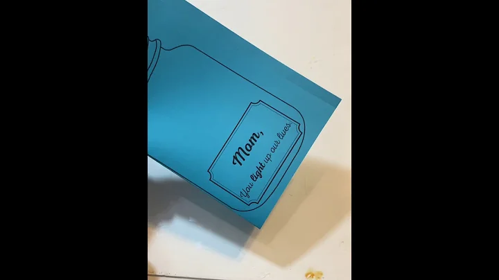 Thumbprint Mothers Day Card Tutorial
