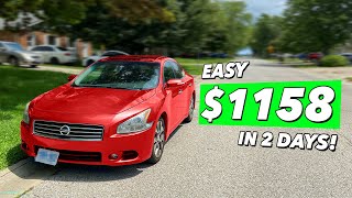 How to Make an EXTRA $1,158 on your next Car Flip!
