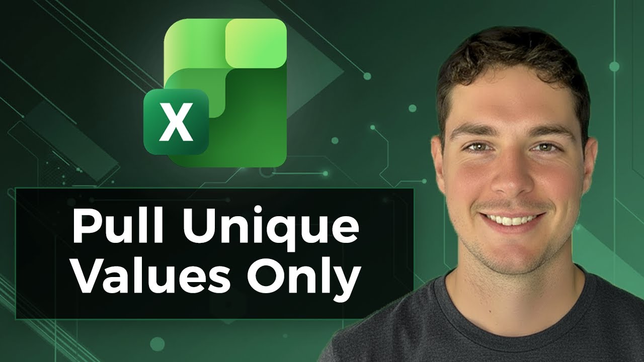 How to Extract Distinct Values Instantly in Excel with the UNIQUE ...