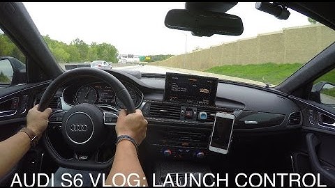 2016 Audi S6 Vlog: Launch Control...well kinda...
