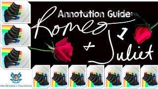 Romeo and Juliet Annotation Guide 1: Themes /Symbols /Motifs