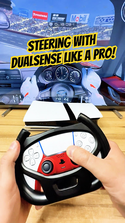 PS5 DualSense Gyro Wheel – Next-Level Racing! 🔥