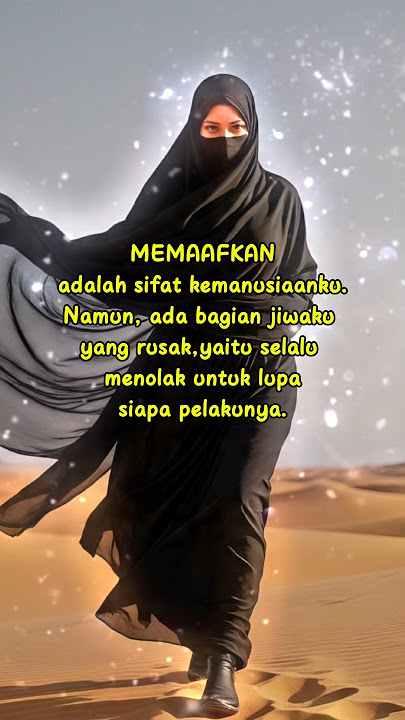 Yang aku bisa hanya memaafkan, melupakan adalah kuasa Tuhan 🙏 #motivasi #cinta #katakata #fyp