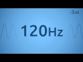 120 hz test tone