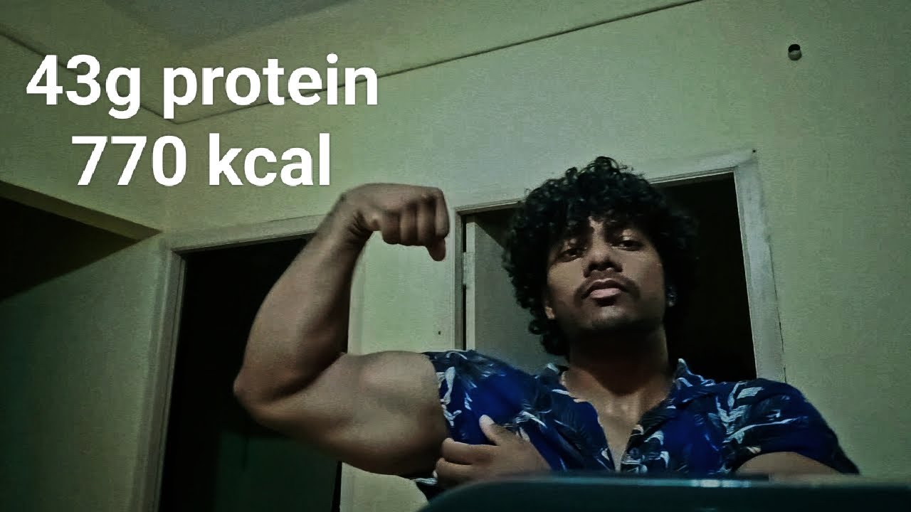 bulking food in 5 minutes with 43g Protein and 770 Kcal - YouTube