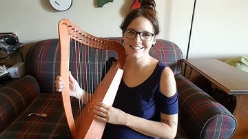 Changing Strings on the Aklot Harp
