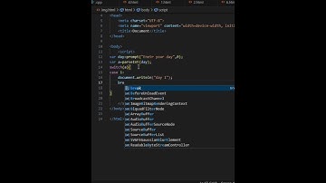 Switch statement in js #javascripttutorial #javascript #html #programmer #coding #switch