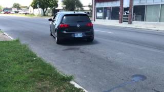 AWE tuning Track edition catback, APR downpipe - MK7 GTI
