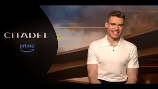 Richard Madden (Game of Thrones) talks about playing a spy with Priyanka Chopra Jonas in Citadel.